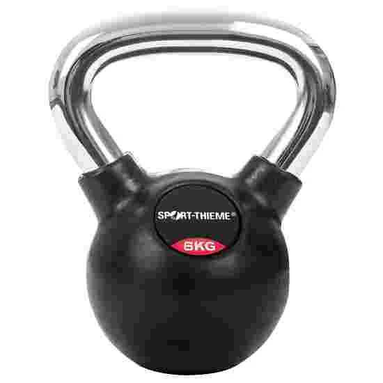 Sport-Thieme Rubber-Coated, Smooth Chrome-Handled Kettlebell 3 Sport-Thieme Rubber-Coated, Smooth Chrome-Handled Kettlebell