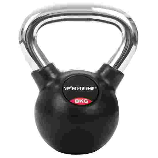 Sport-Thieme Rubber-Coated, Smooth Chrome-Handled Kettlebell 4 Sport-Thieme Rubber-Coated, Smooth Chrome-Handled Kettlebell - Image 2