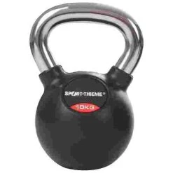 Sport-Thieme Rubber-Coated, Smooth Chrome-Handled Kettlebell 17 Sport-Thieme Rubber-Coated, Smooth Chrome-Handled Kettlebell -Sport-Thieme Shop 119 0830