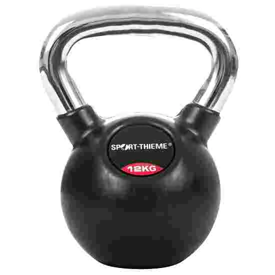 Sport-Thieme Rubber-Coated, Smooth Chrome-Handled Kettlebell 6 Sport-Thieme Rubber-Coated, Smooth Chrome-Handled Kettlebell - Image 4