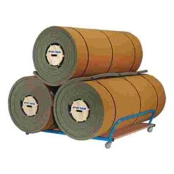 Sport-Thieme Wooden Mat Roller