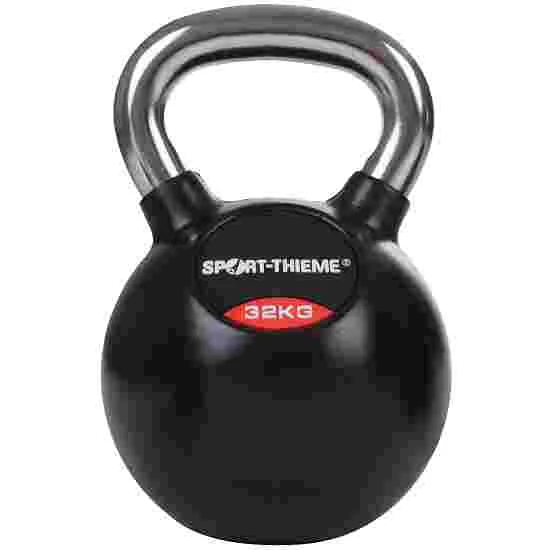 Sport-Thieme Rubber-Coated, Smooth Chrome-Handled Kettlebell 12 Sport-Thieme Rubber-Coated, Smooth Chrome-Handled Kettlebell - Image 10