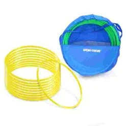 Sport-Thieme Set Of Gymnastic Hoops (ø 60 Cm) Plus Storage Bag Gymnastics Hoop