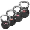 Sport-Thieme Rubberised, Smooth Chrome-Handled Set Kettlebell -Sport-Thieme Shop 132 0813