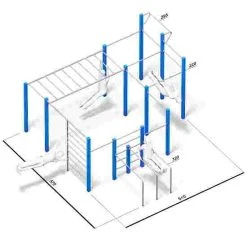 Playparc "Allround" Callisthenics Station 23 Playparc "Allround" Callisthenics Station -Sport-Thieme Shop 135 1907 6