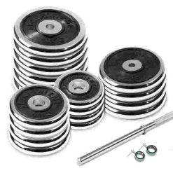 Sport-Thieme 100-kg Chrome Barbell Set