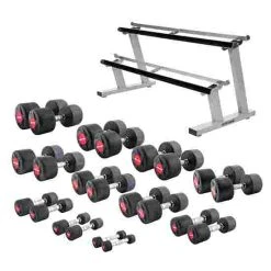Sport-Thieme Compact Rubber Dumbbell Set 8 Sport-Thieme Compact Rubber Dumbbell Set -Sport-Thieme Shop 270 9013