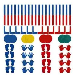 Sport-Thieme "Basic Plus" Floor Marker Set