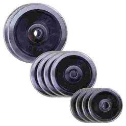 Sport-Thieme Chrome Weight Disc Set, 50 Kg