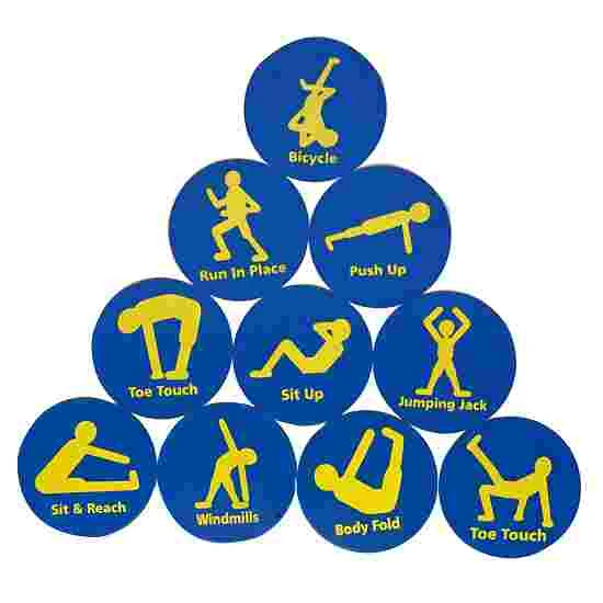 Sport-Thieme "Circuit Training" Floor Markers 3 Sport-Thieme "Circuit Training" Floor Markers