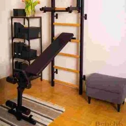 BenchK "310B/710B" Workout Bench For Wall Bars