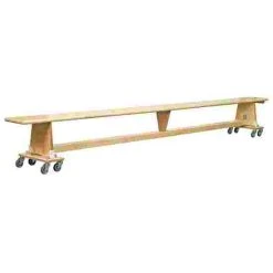 Sport-Thieme "Wooden" Transport Trolleys For Gymnastics Benches
